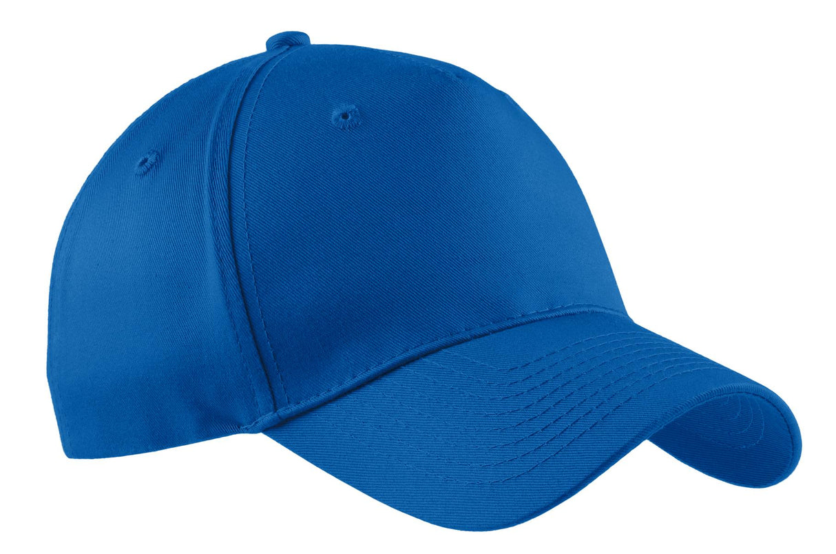 Port Authority ® Five-Panel Twill Cap. CP86