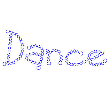 DANCE bikini Font