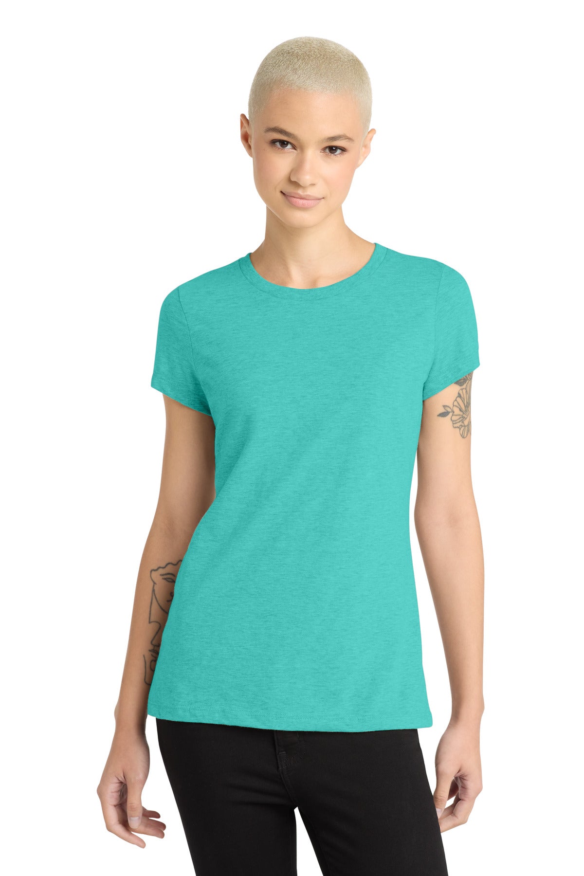 District ® Women's Perfect Blend ® CVC Tee. DM108L