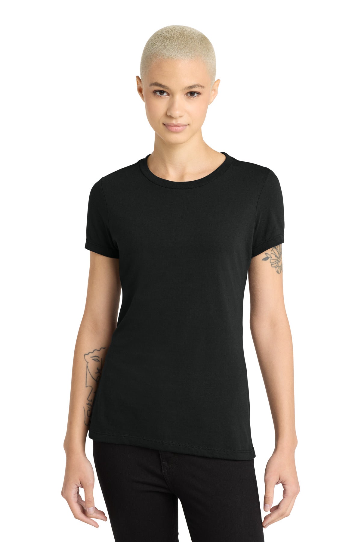 District ® Women's Perfect Blend ® CVC Tee. DM108L