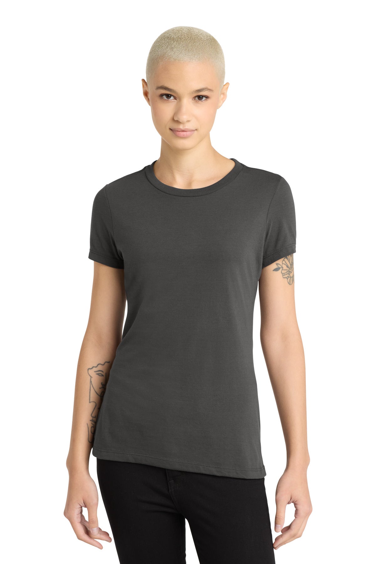 District ® Women's Perfect Blend ® CVC Tee. DM108L