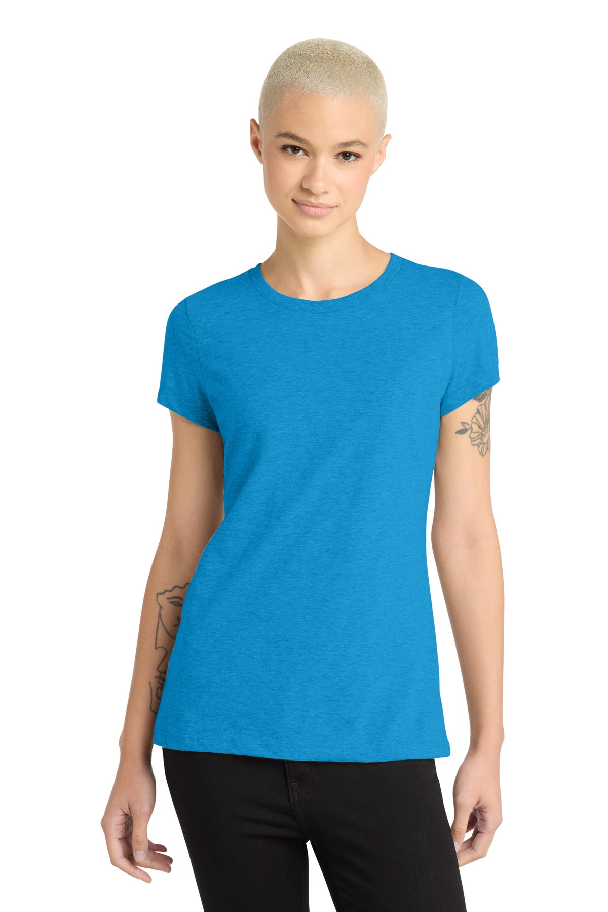 District ® Women's Perfect Blend ® CVC Tee. DM108L