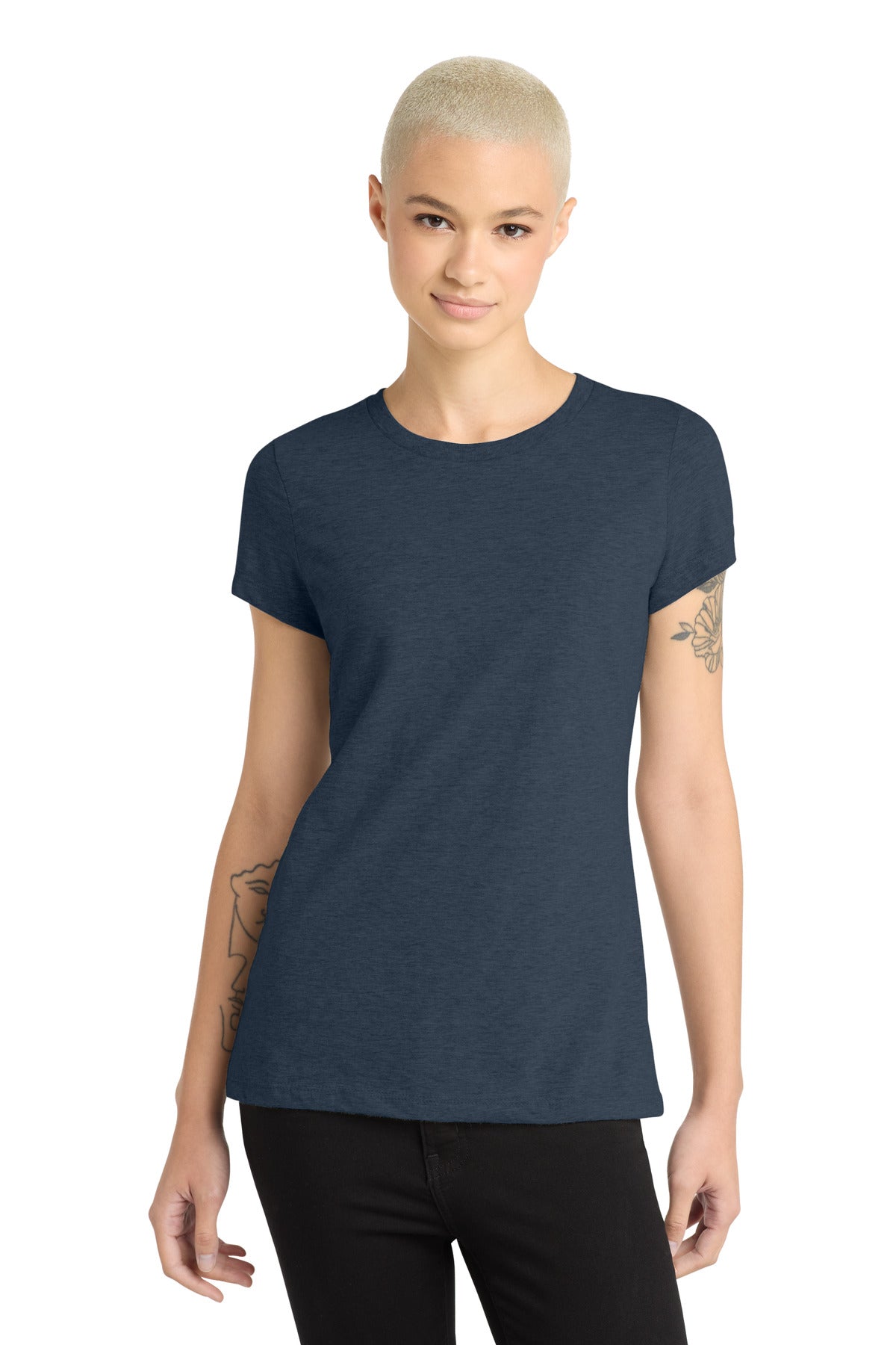 District ® Women's Perfect Blend ® CVC Tee. DM108L