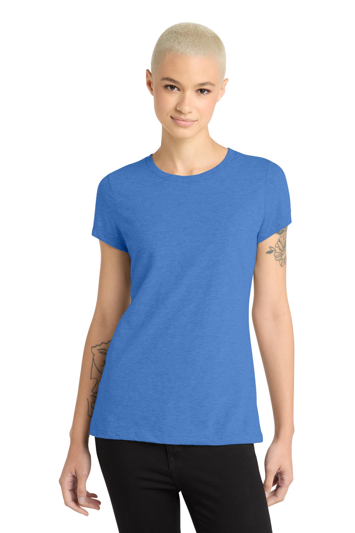 District ® Women's Perfect Blend ® CVC Tee. DM108L