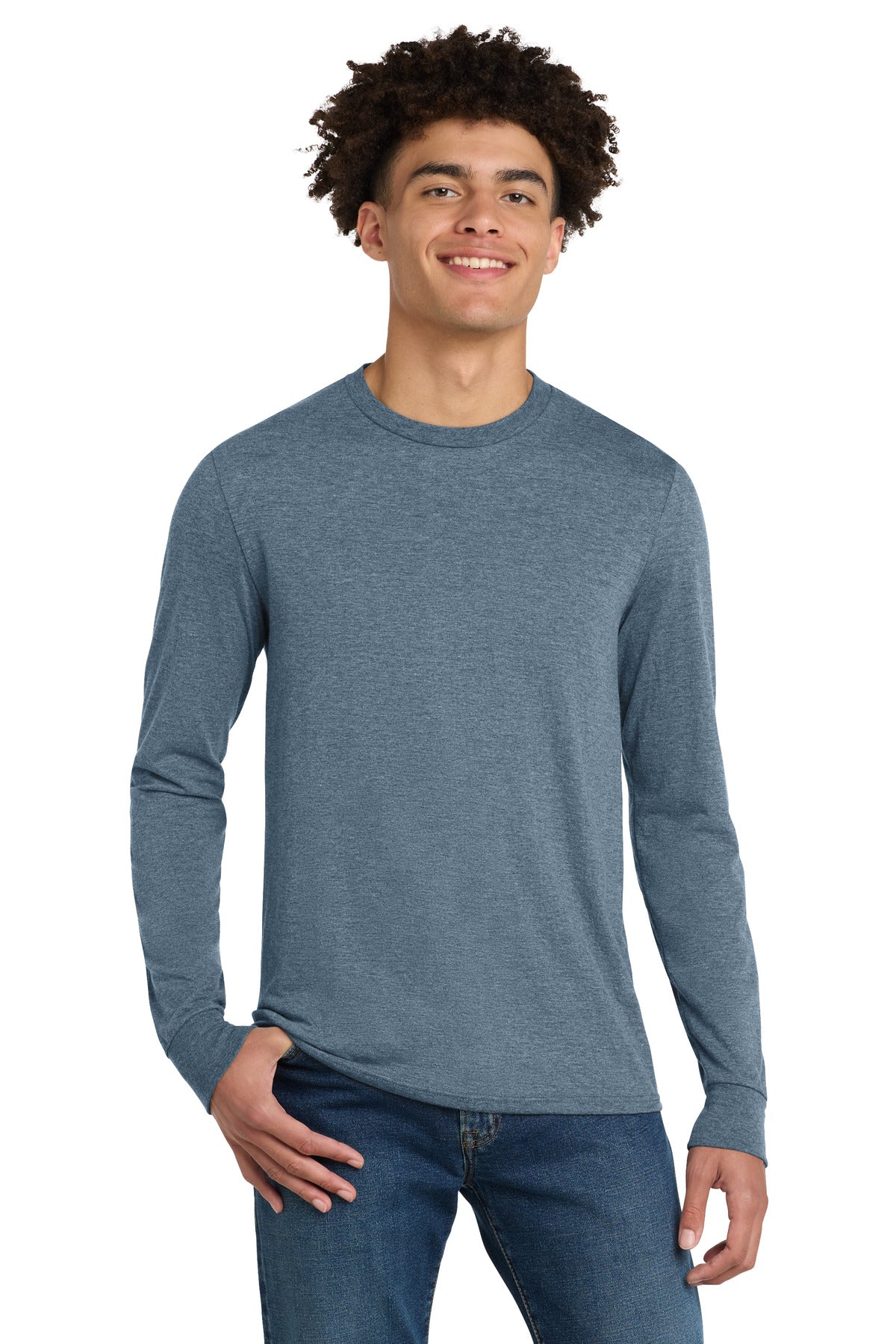 District ® Perfect Tri ® Long Sleeve Tee . DM132