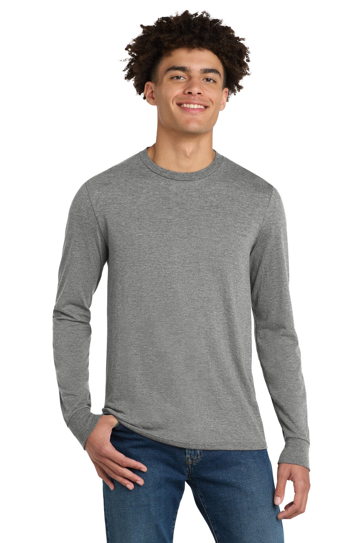 District ® Perfect Tri ® Long Sleeve Tee . DM132