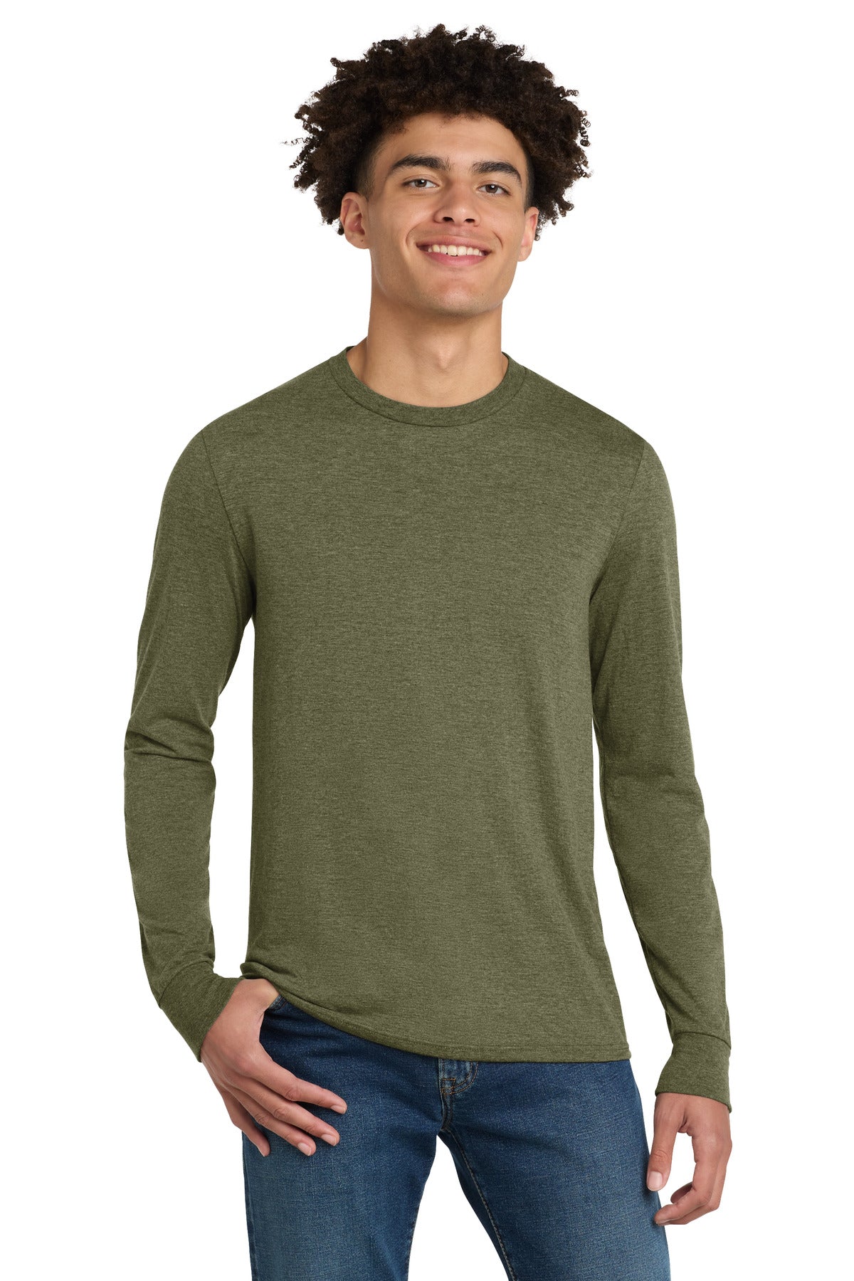 District ® Perfect Tri ® Long Sleeve Tee . DM132