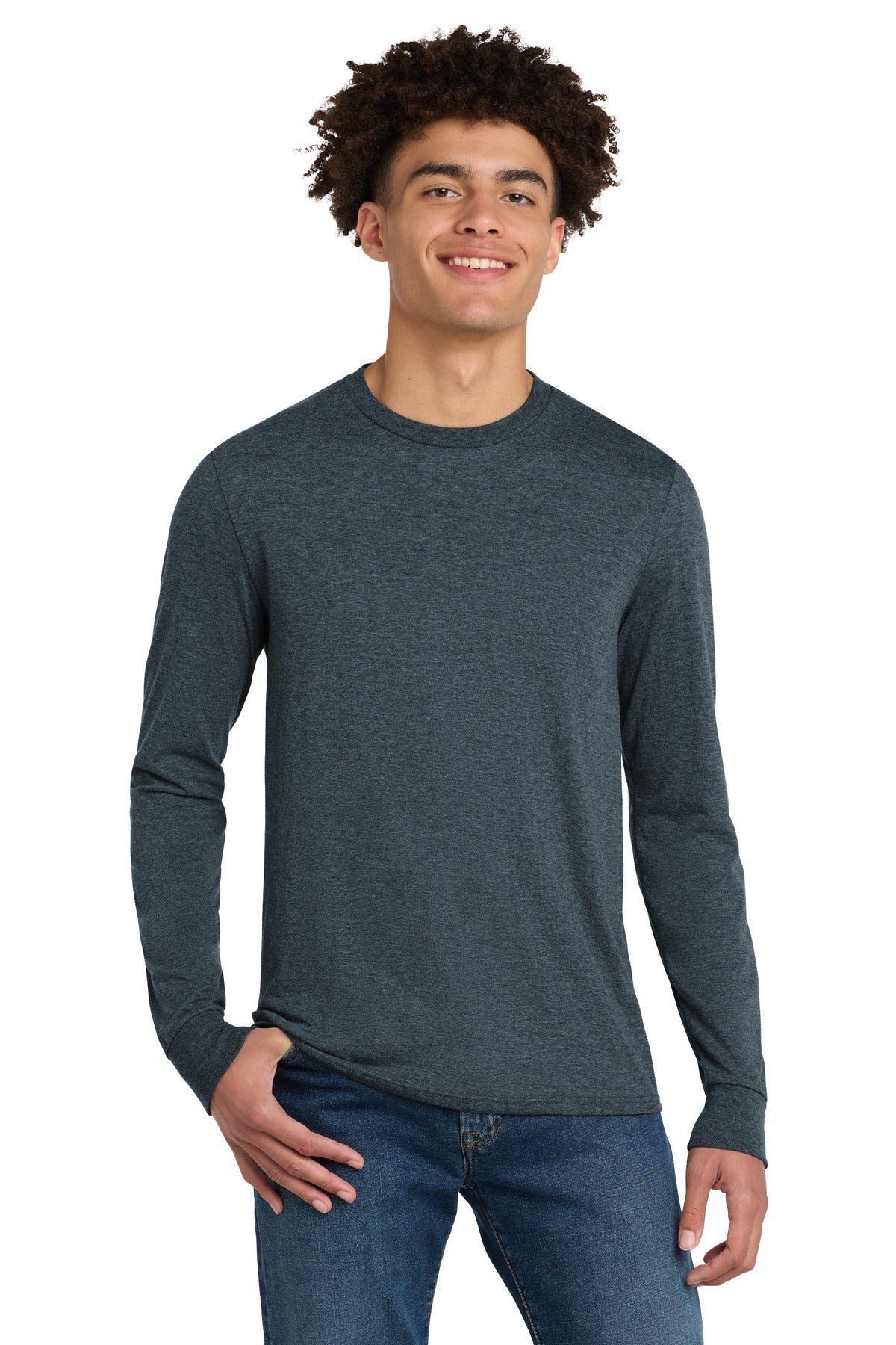 District ® Perfect Tri ® Long Sleeve Tee . DM132