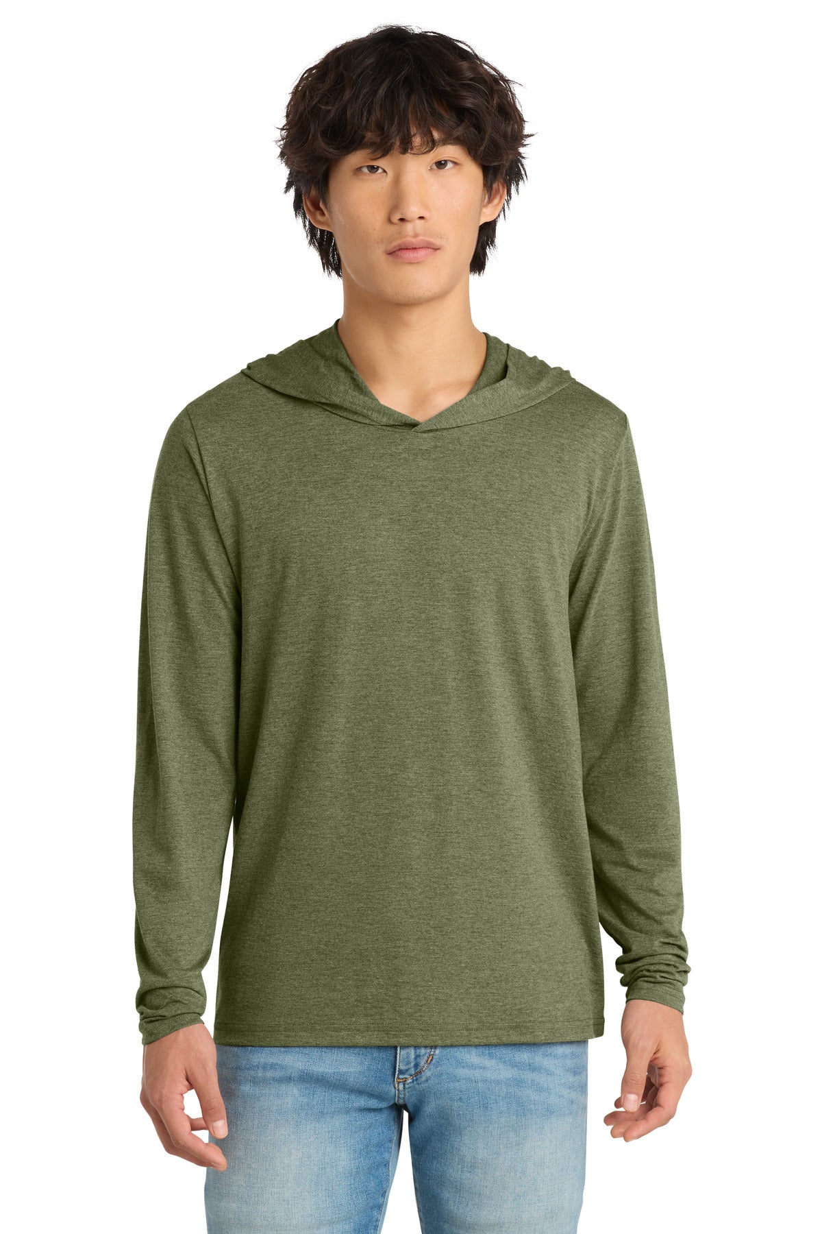 District ® Perfect Tri ® Long Sleeve Hoodie. DM139