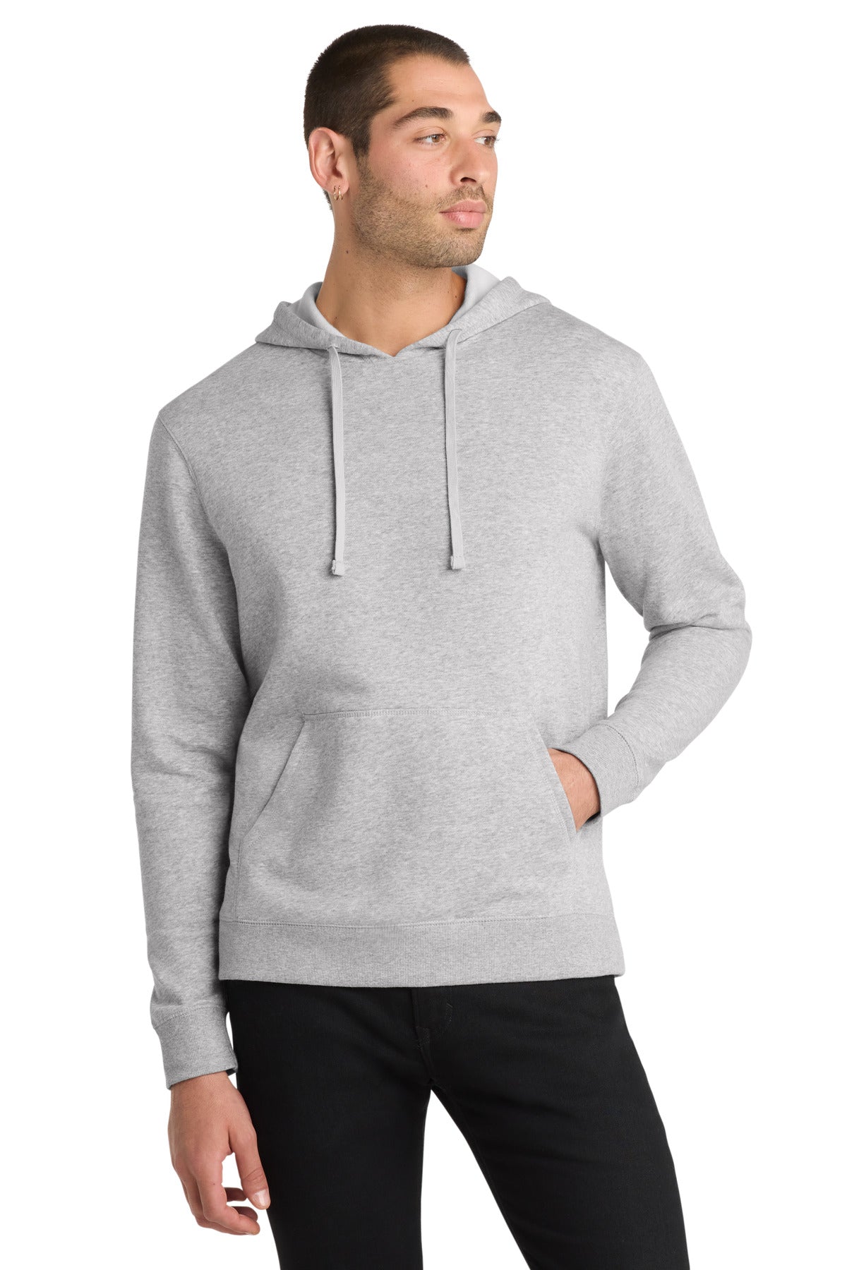 District ® Lightweight Fleece Hoodie. DM391