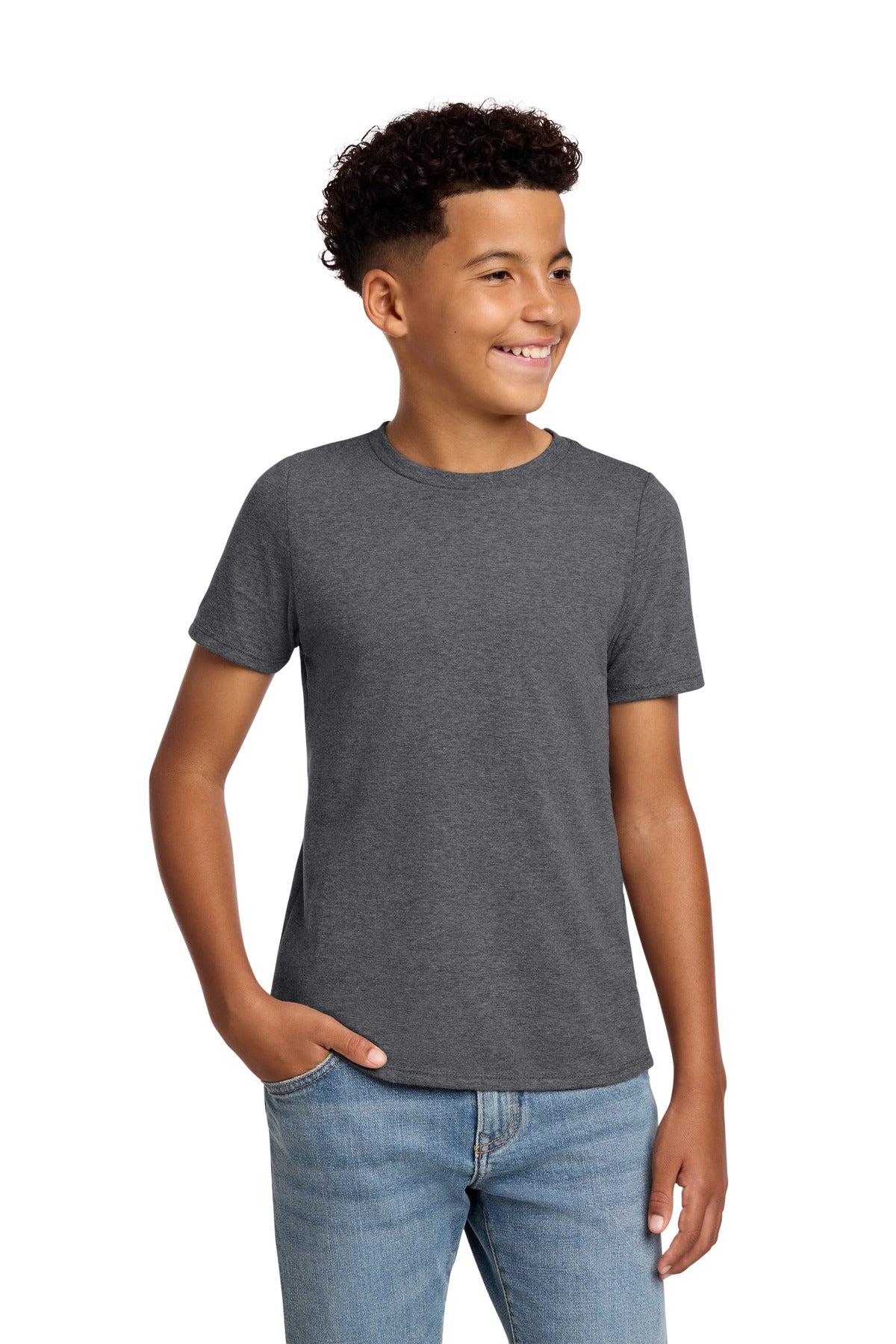 District ® Youth Perfect Blend ® CVC Tee DT108Y