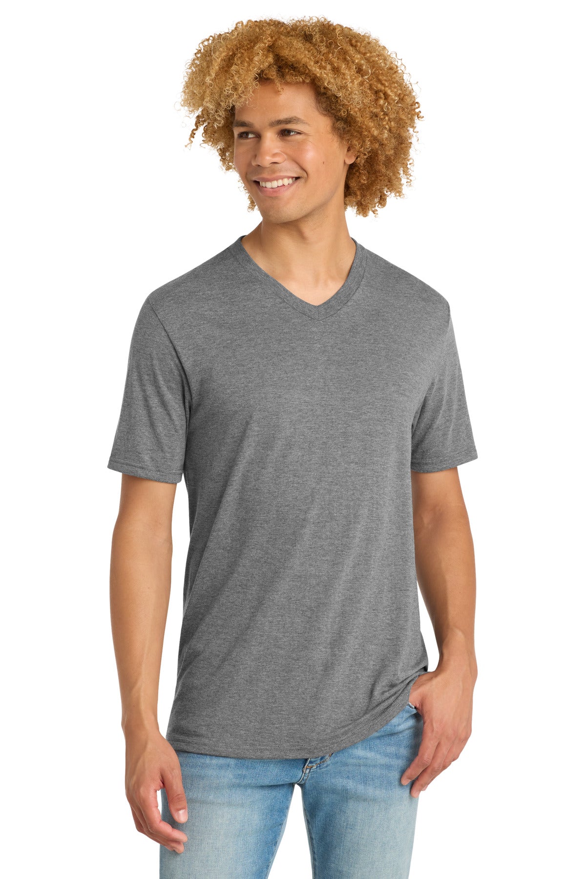 District ® Perfect Tri ® V-Neck Tee. DT1350
