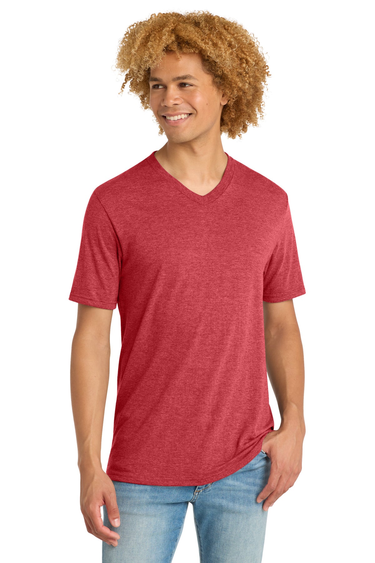 District ® Perfect Tri ® V-Neck Tee. DT1350