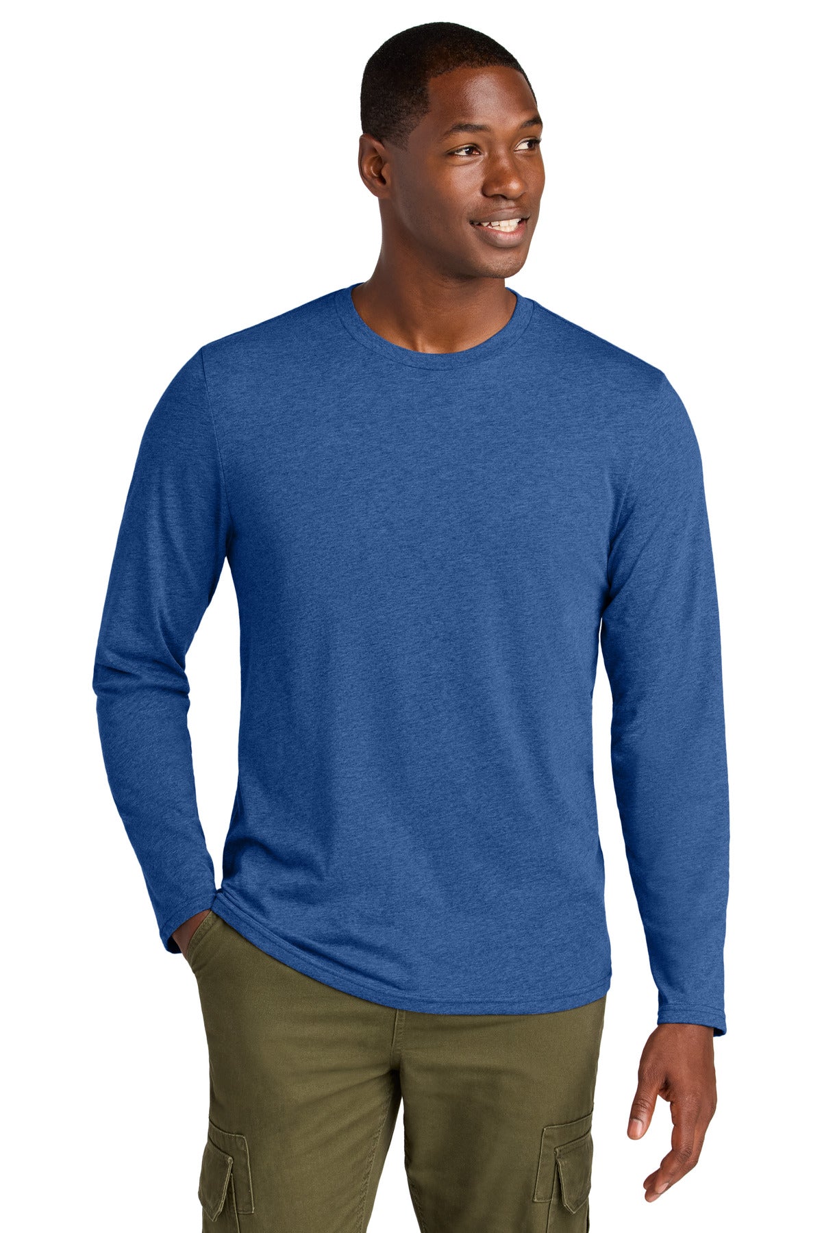 District ® Perfect Weight ® CVC Long Sleeve Tee DT185
