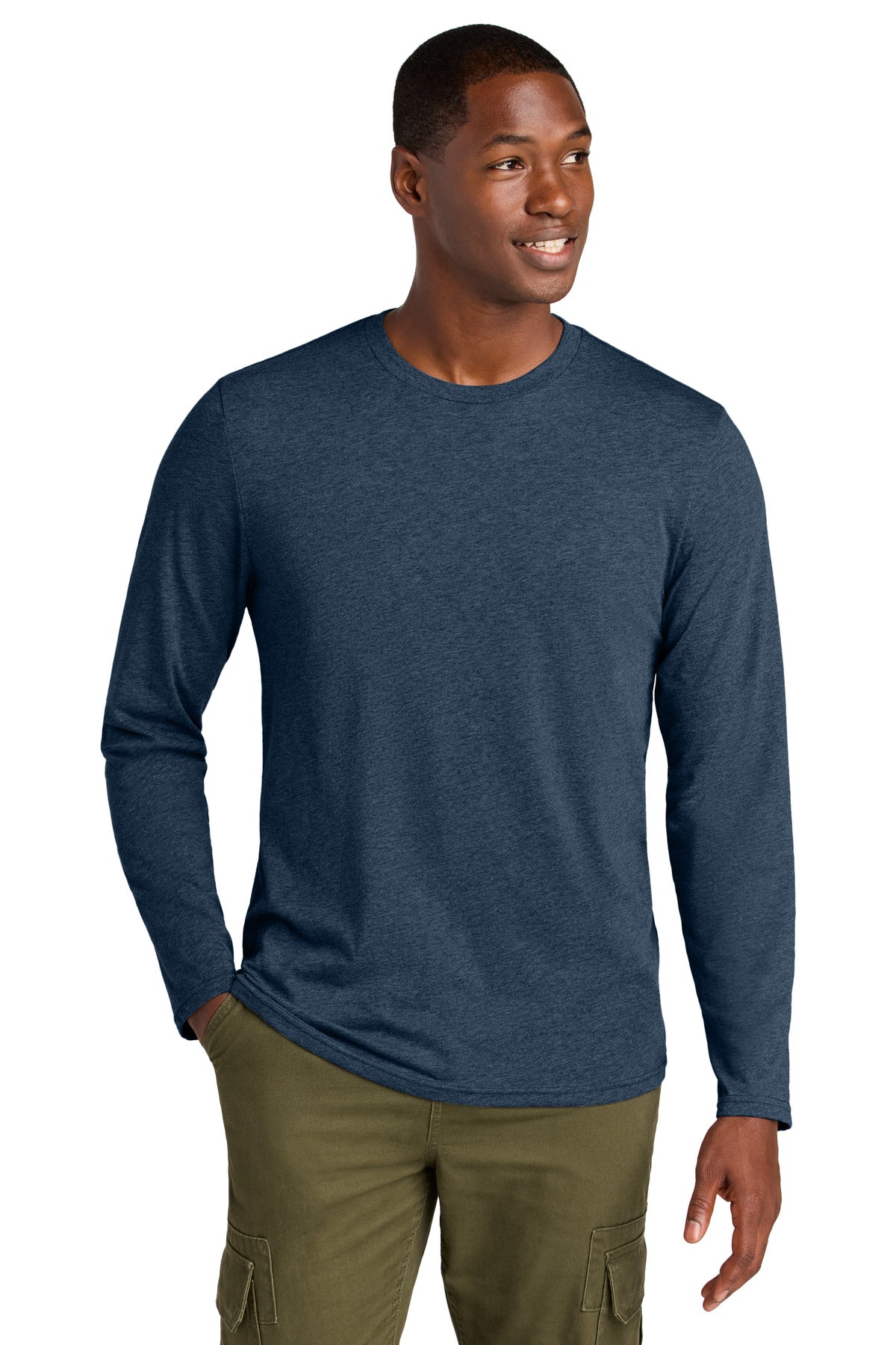 District ® Perfect Weight ® CVC Long Sleeve Tee DT185