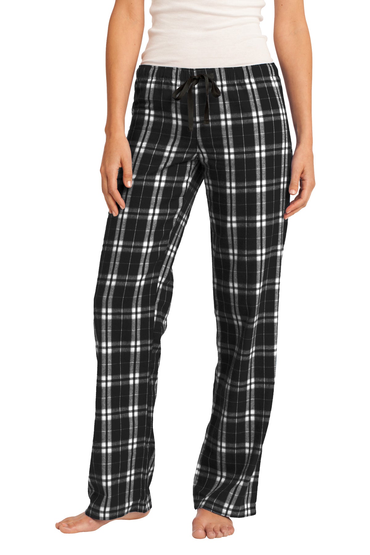 District ® Women's Flannel Plaid Pant. DT2800