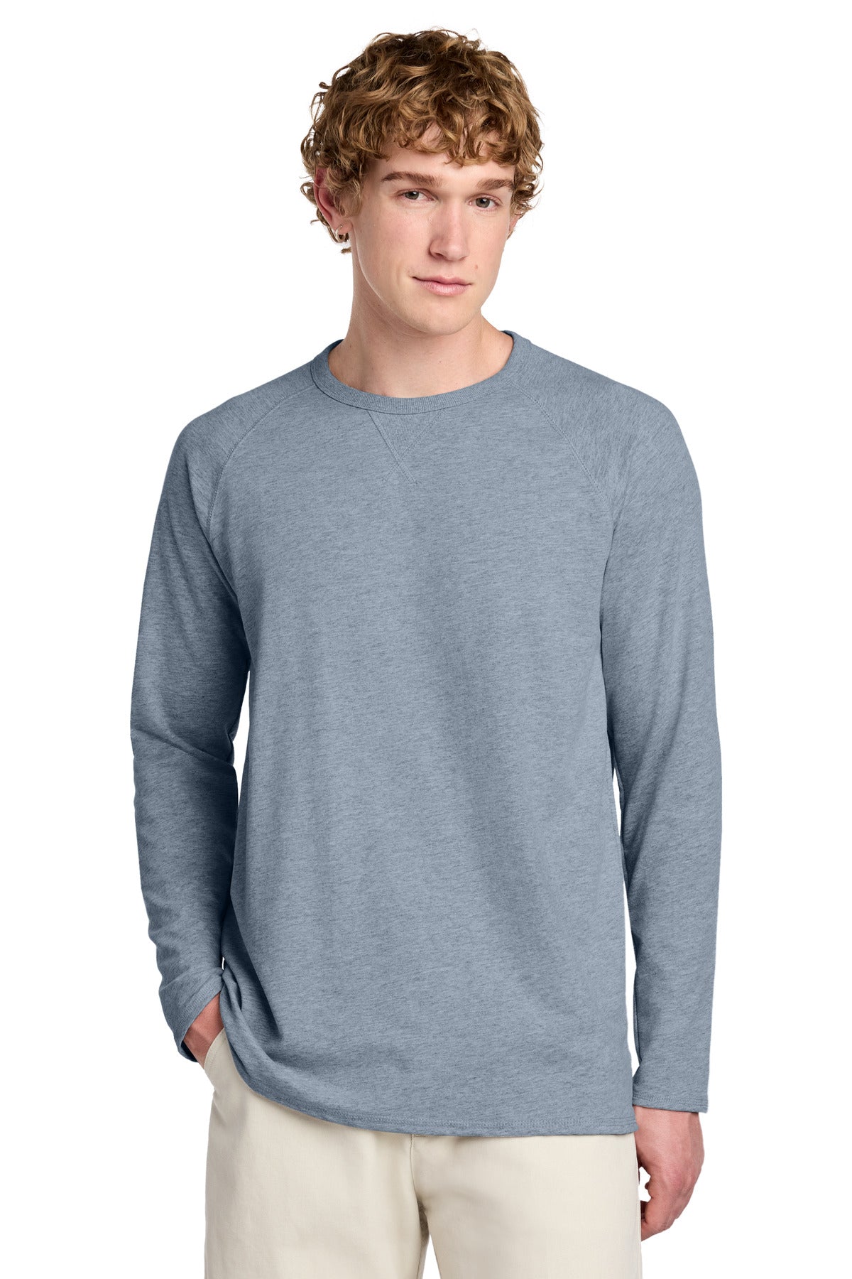 District ® Featherweight French Terry ™ Long Sleeve Crewneck DT572