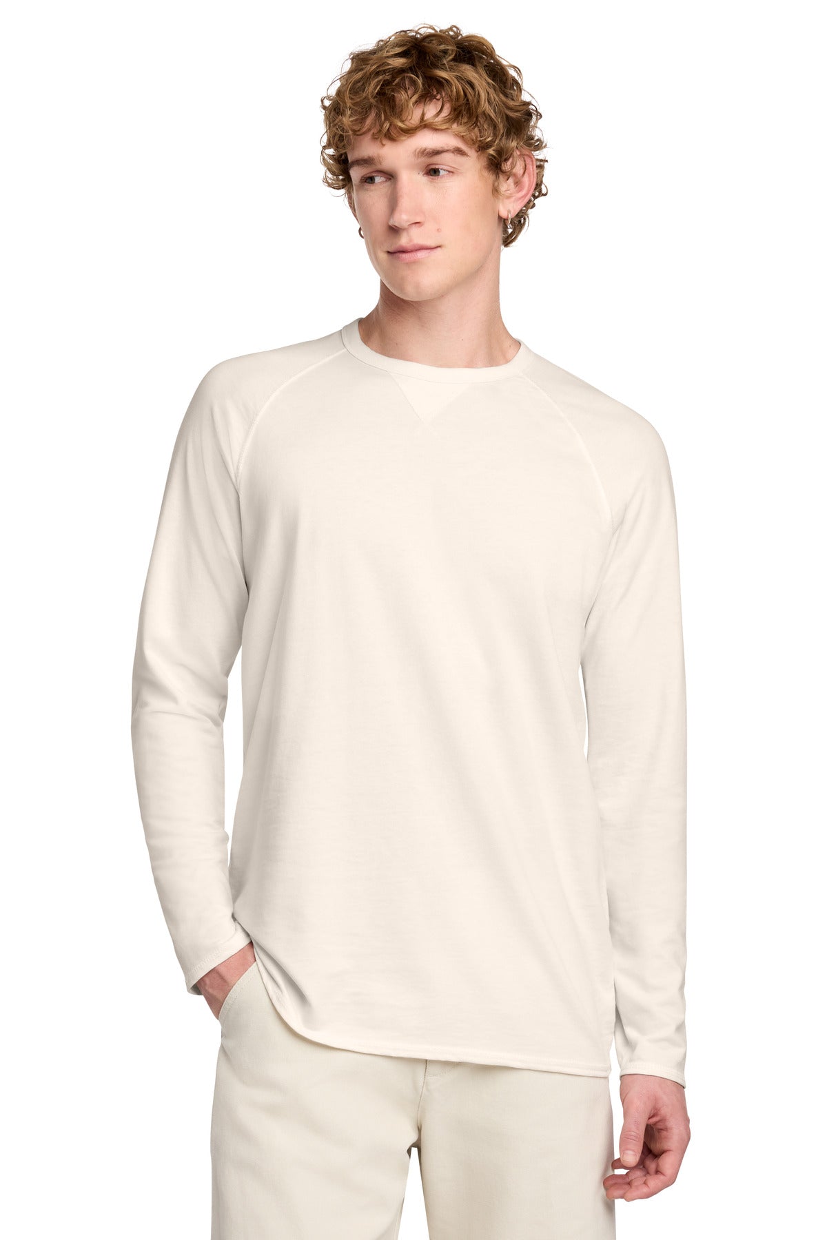 District ® Featherweight French Terry ™ Long Sleeve Crewneck DT572