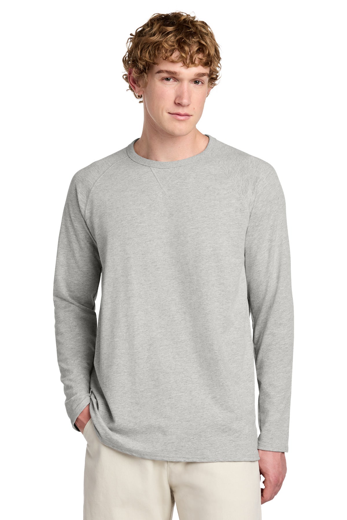 District ® Featherweight French Terry ™ Long Sleeve Crewneck DT572