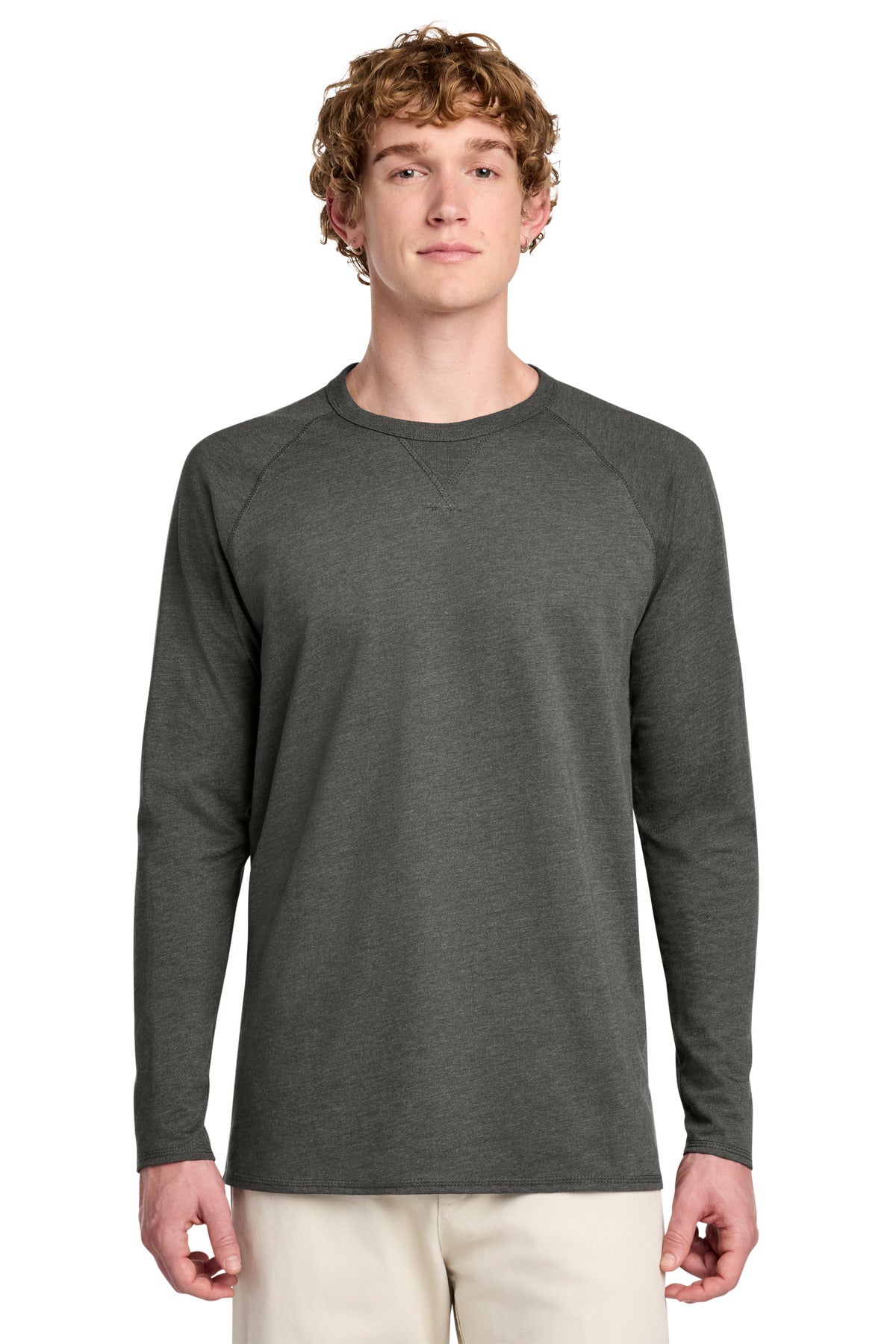 District ® Featherweight French Terry ™ Long Sleeve Crewneck DT572
