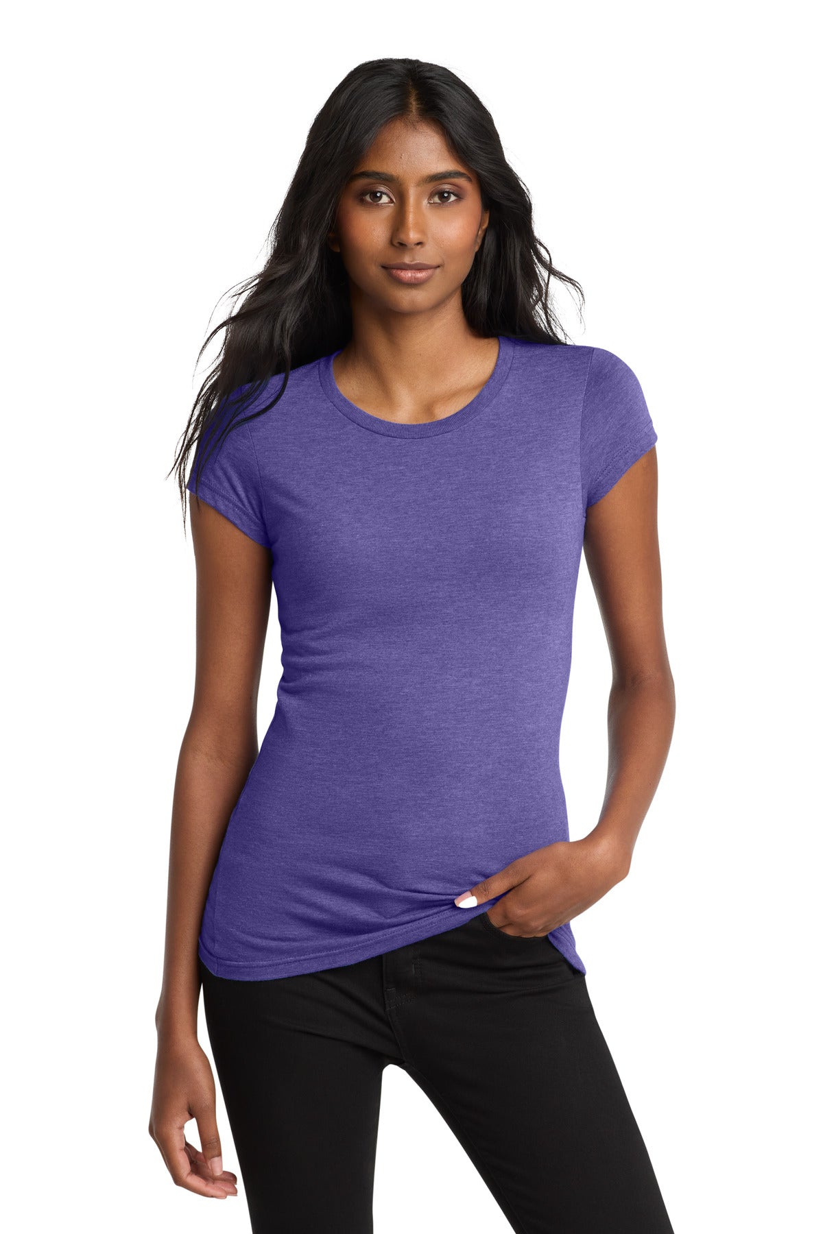 District ® Women's Fitted Very Important Tee ® . DT6001
