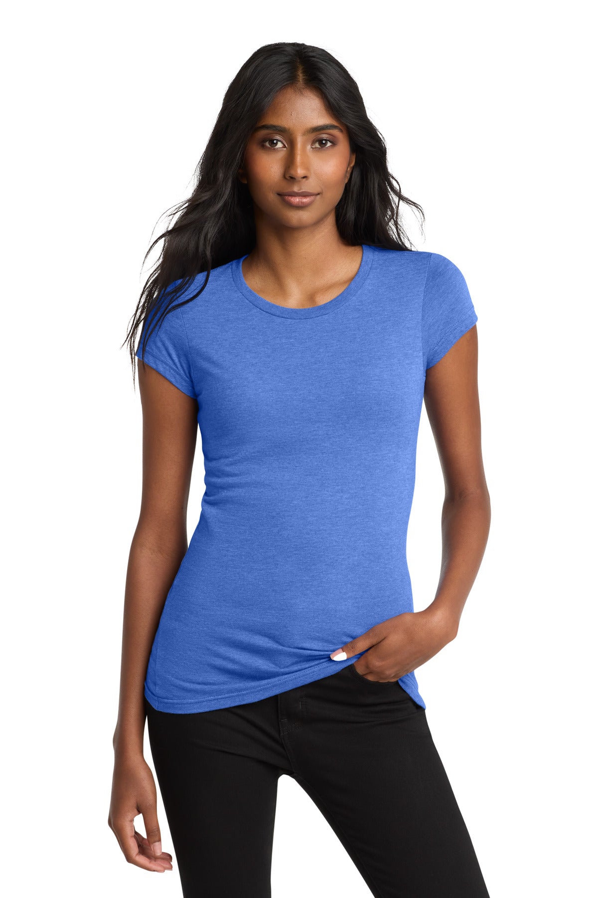 District ® Women's Fitted Very Important Tee ® . DT6001
