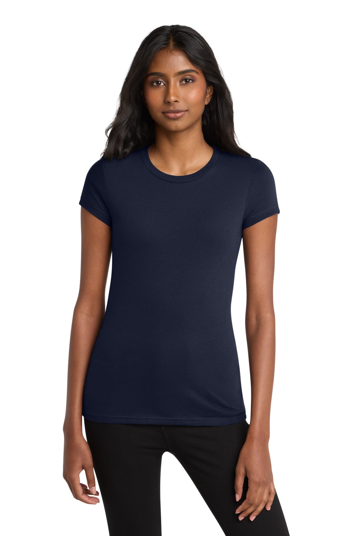 District ® Women's Fitted Very Important Tee ® . DT6001