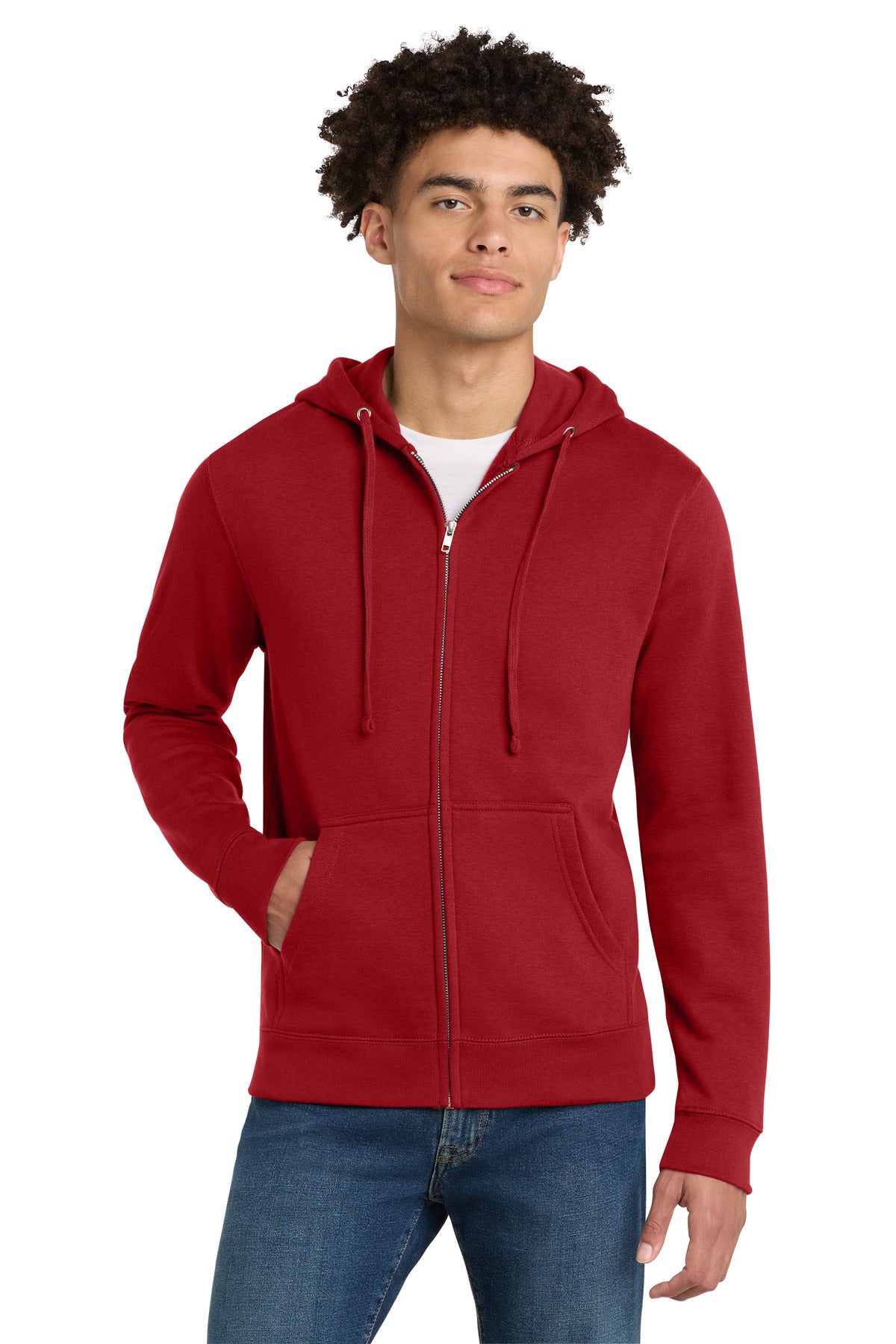 District ® V.I.T. ™ Fleece Full-Zip Hoodie DT6102