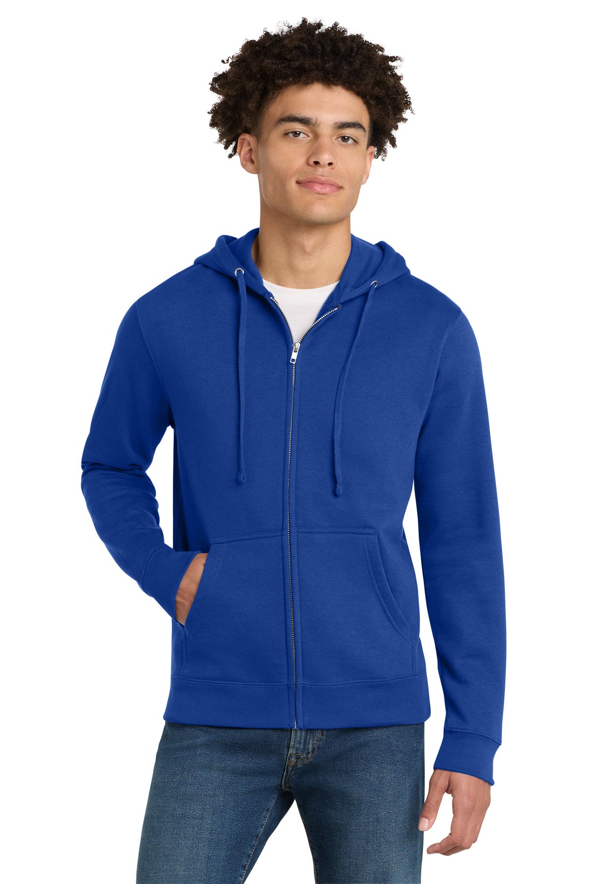 District ® V.I.T. ™ Fleece Full-Zip Hoodie DT6102