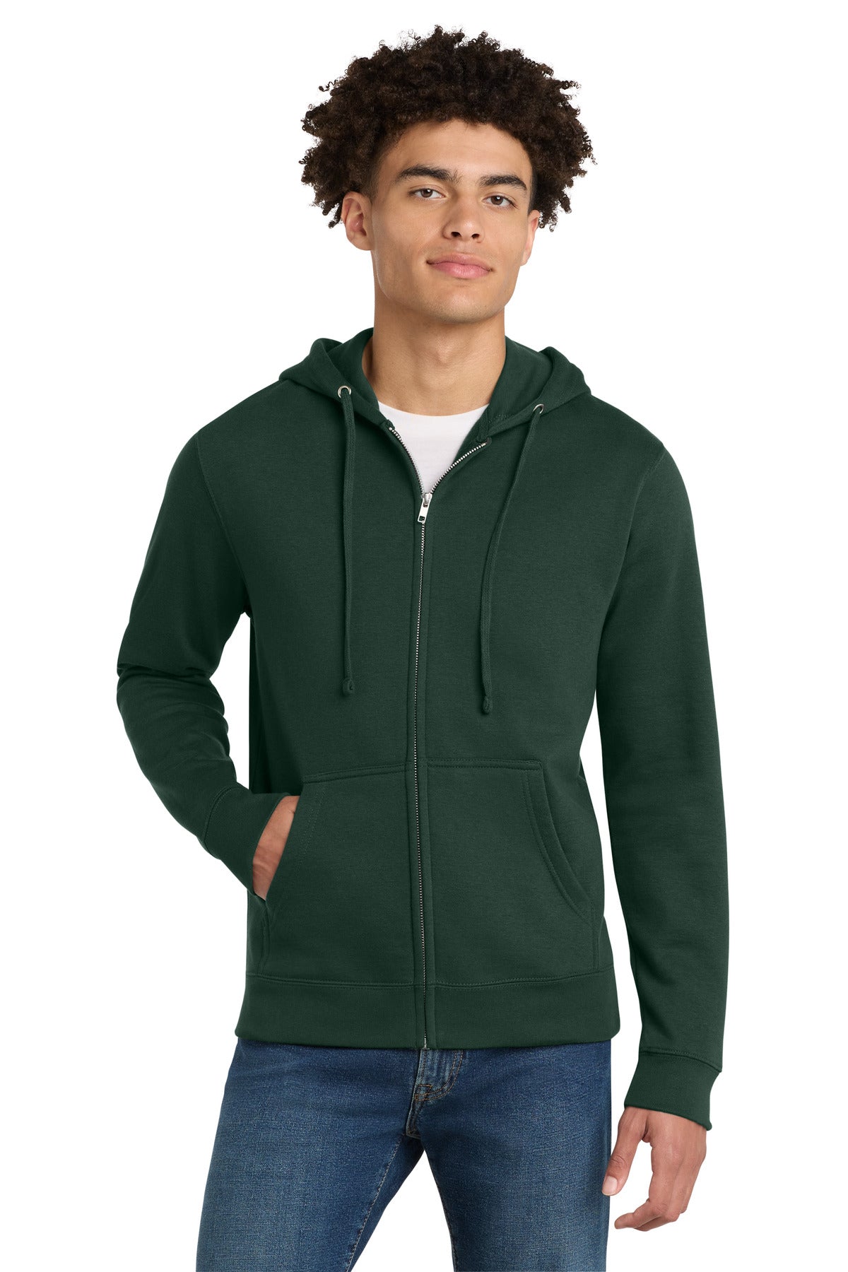 District ® V.I.T. ™ Fleece Full-Zip Hoodie DT6102