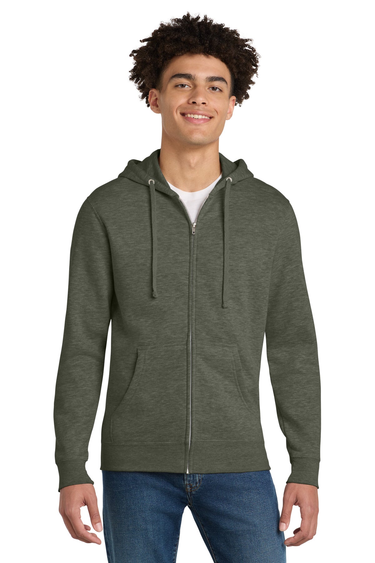 District ® V.I.T. ™ Fleece Full-Zip Hoodie DT6102