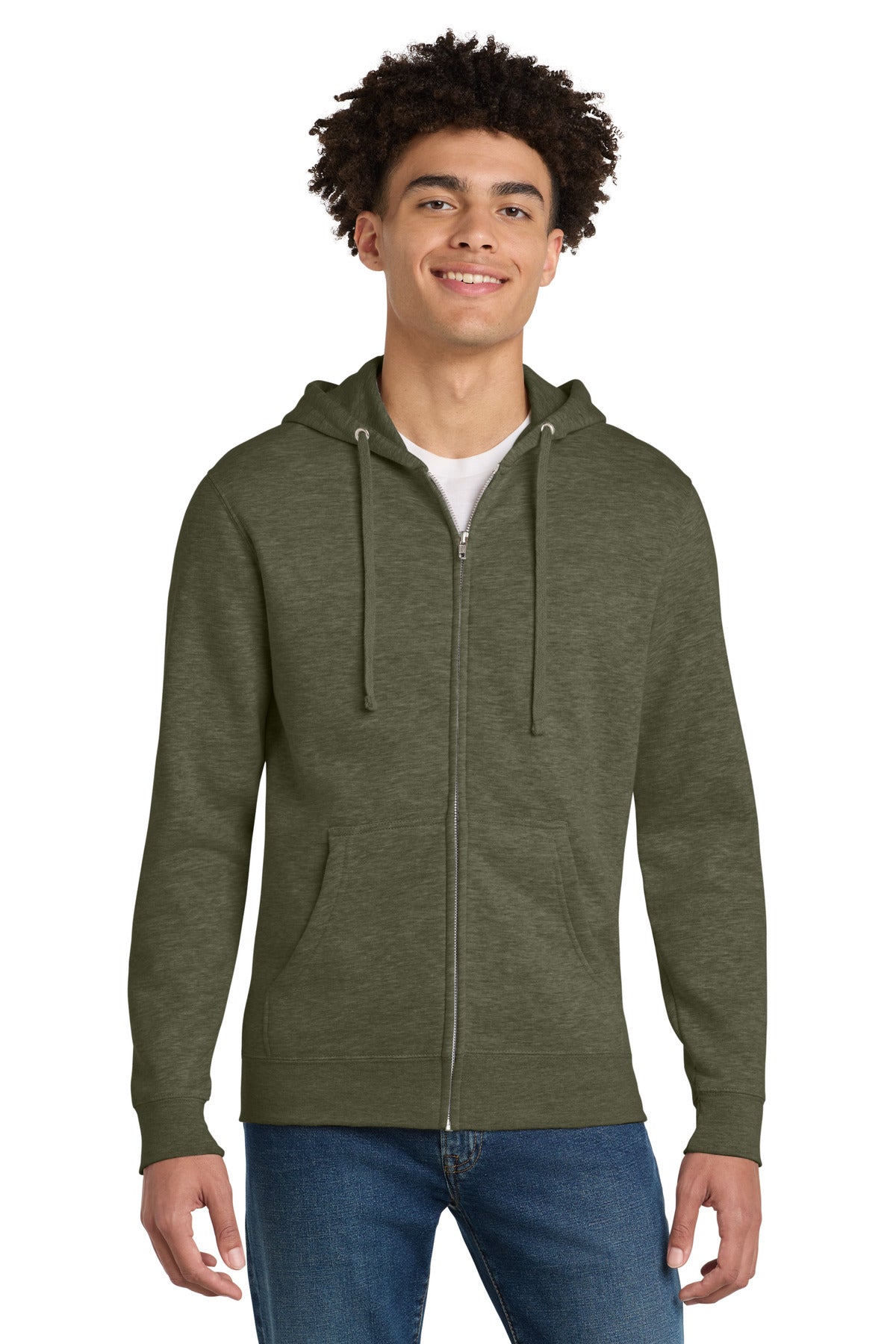 District ® V.I.T. ™ Fleece Full-Zip Hoodie DT6102