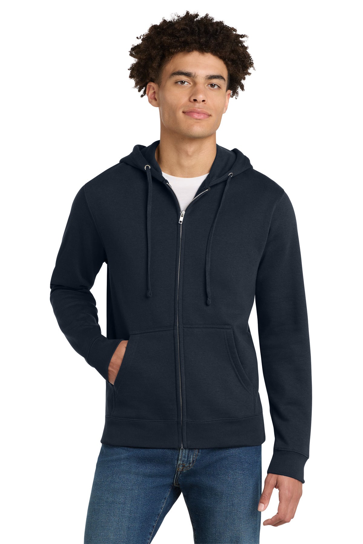 District ® V.I.T. ™ Fleece Full-Zip Hoodie DT6102