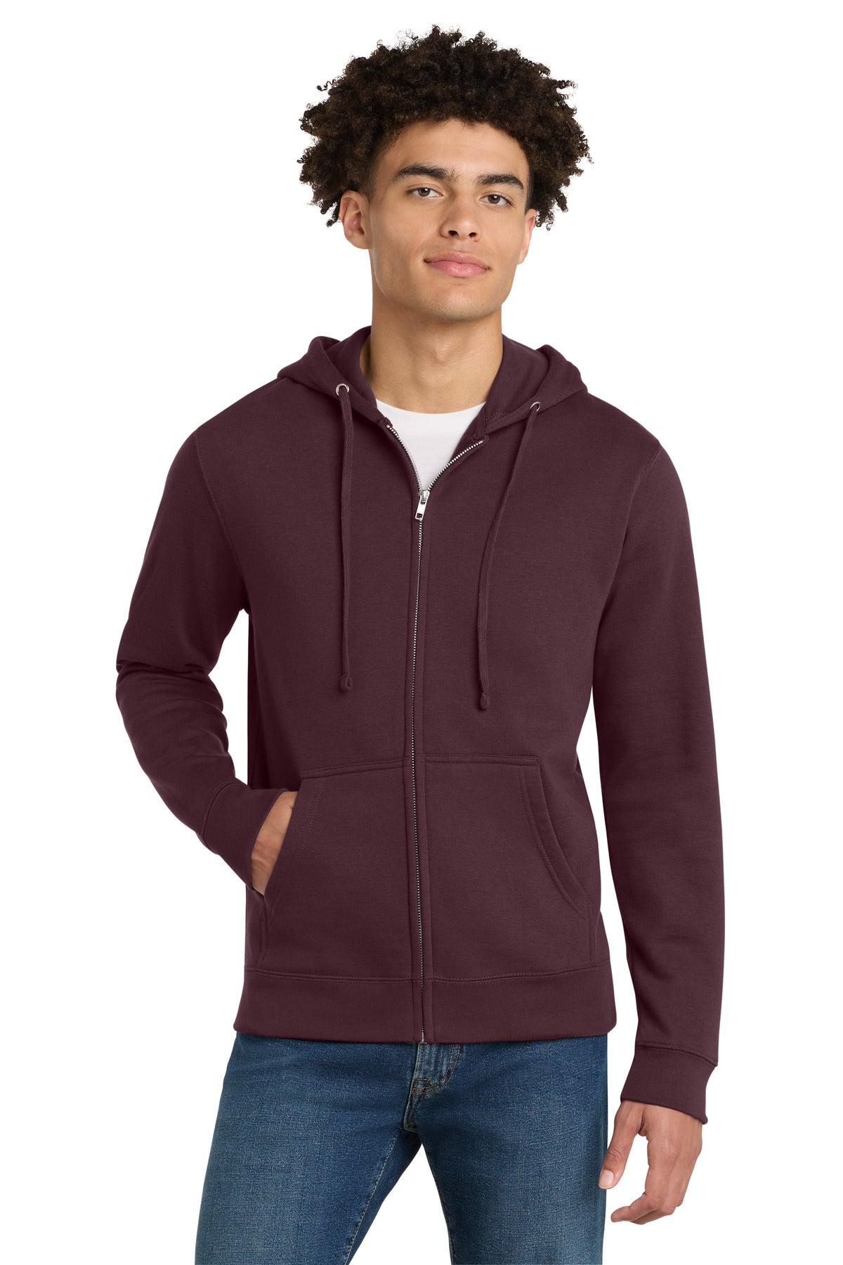 District ® V.I.T. ™ Fleece Full-Zip Hoodie DT6102