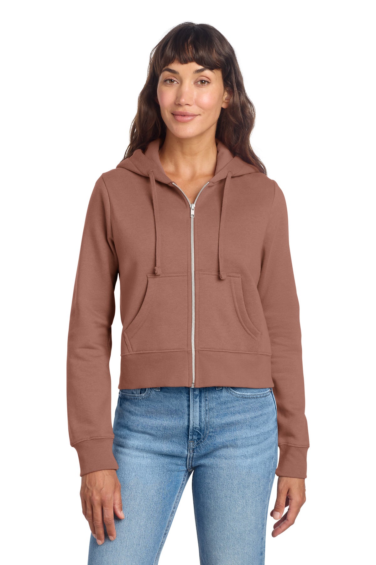 District ® Women's V.I.T. ™ Fleece Full-Zip Hoodie DT6103