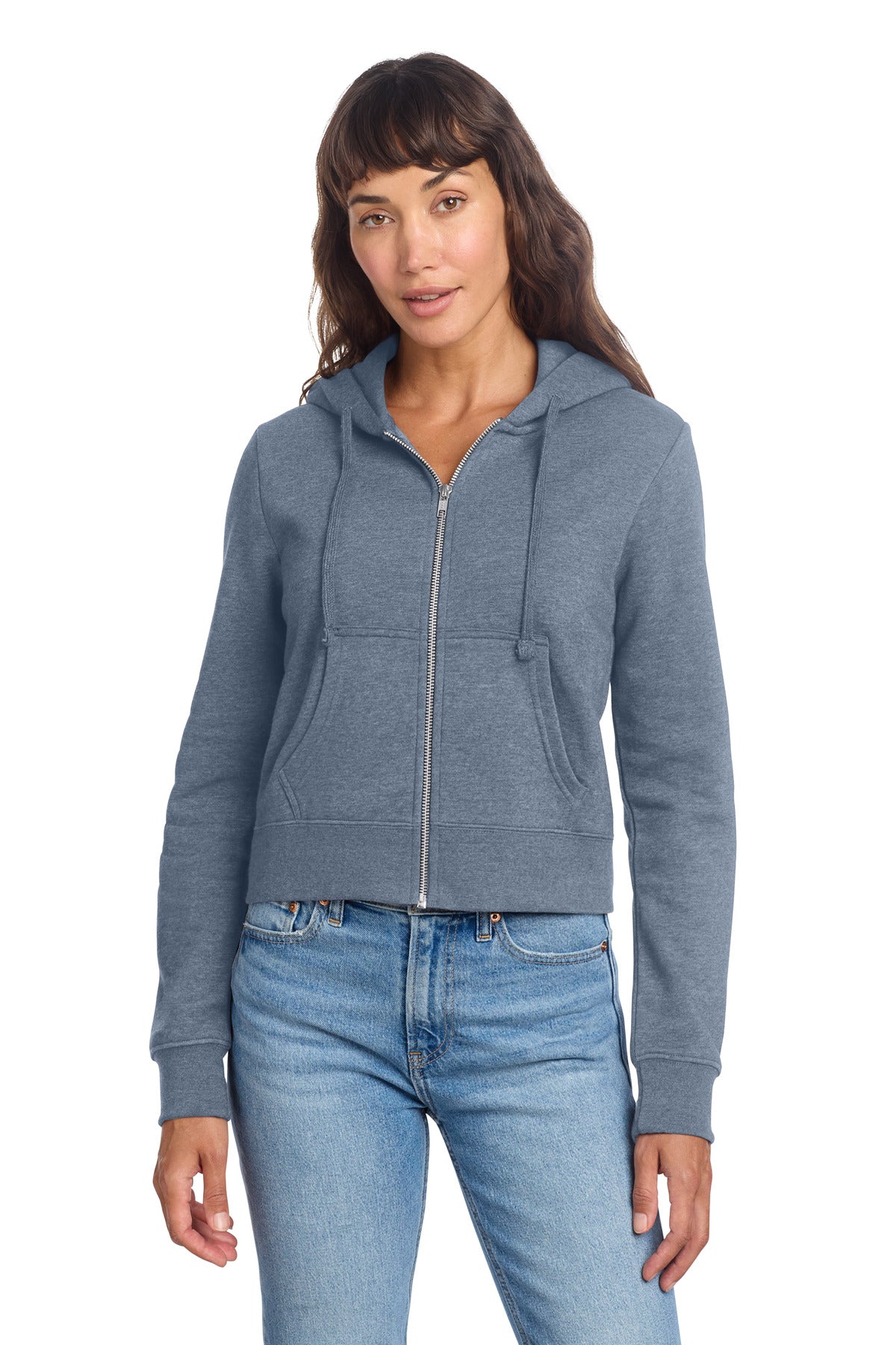 District ® Women's V.I.T. ™ Fleece Full-Zip Hoodie DT6103