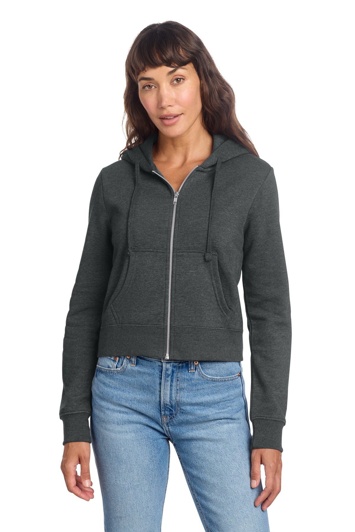 District ® Women's V.I.T. ™ Fleece Full-Zip Hoodie DT6103
