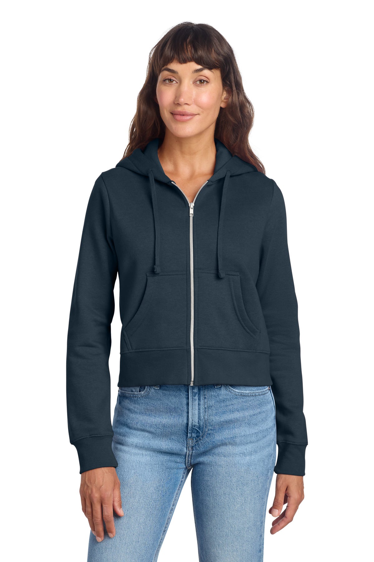 District ® Women's V.I.T. ™ Fleece Full-Zip Hoodie DT6103