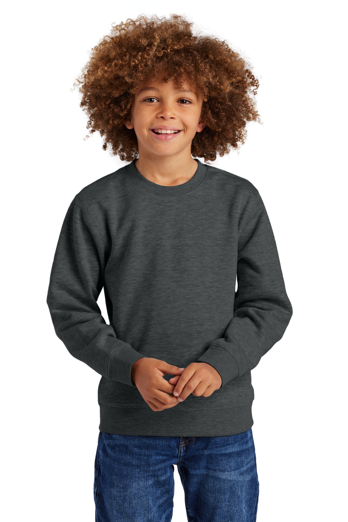District ® Youth V.I.T. ™ Fleece Crew DT6104Y