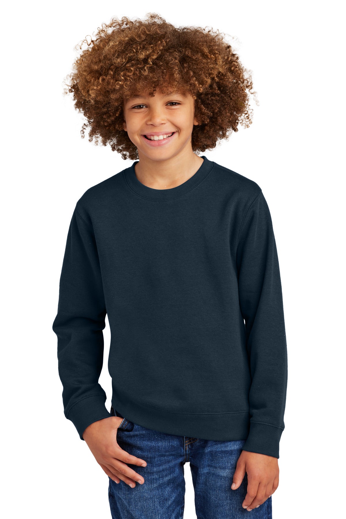 District ® Youth V.I.T. ™ Fleece Crew DT6104Y