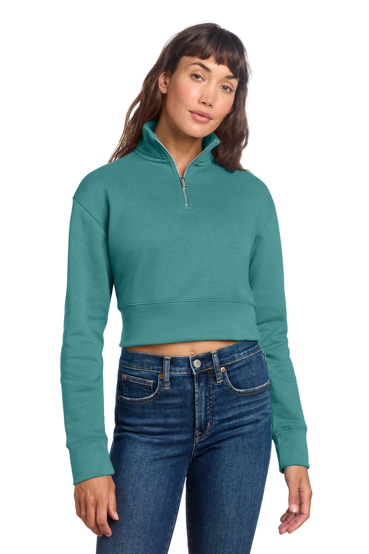 District ® Women's V.I.T. ™ Fleece 1/2-Zip DT6111