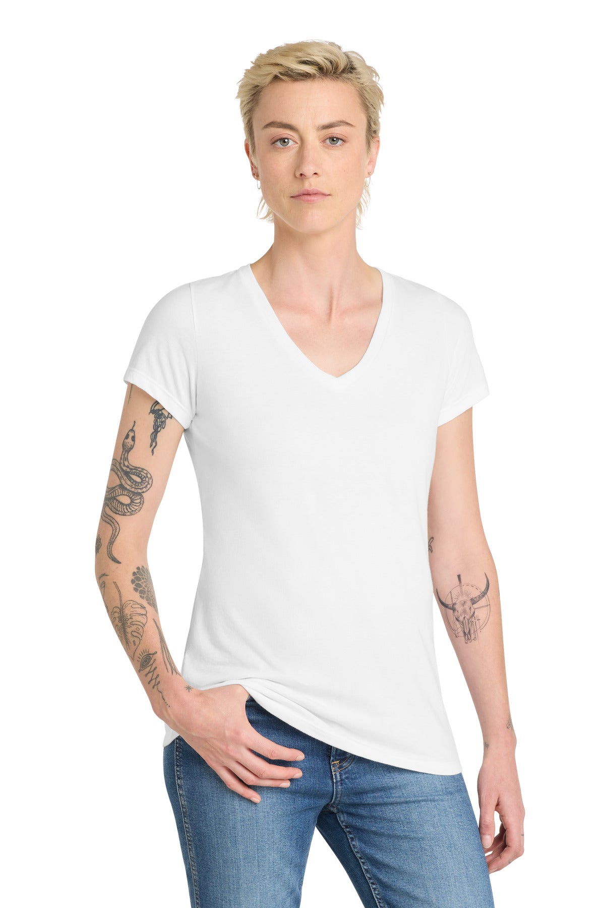 District ® Women's Very Important Tee ® V-Neck. DT6503
