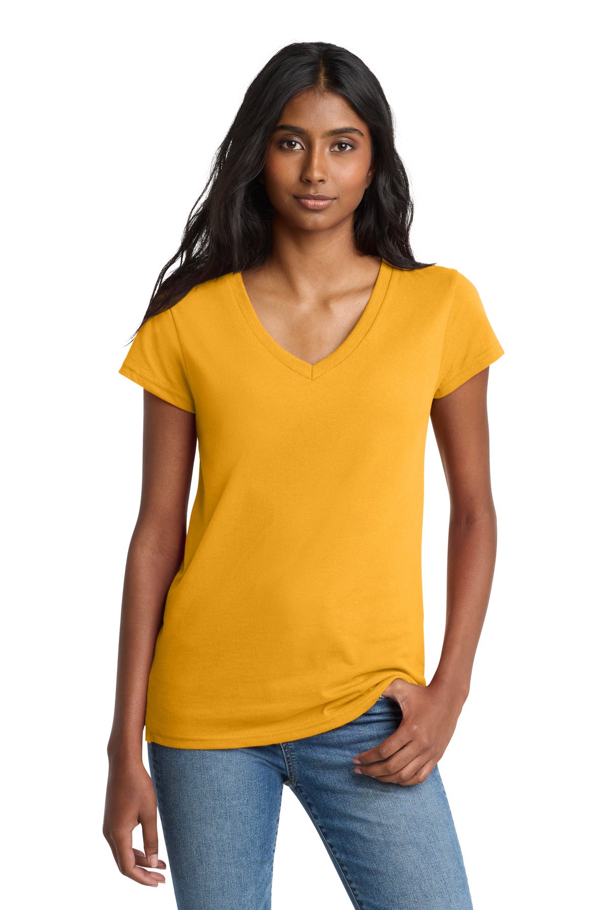 District ® Women's Re-Tee ™ V-Neck DT8001