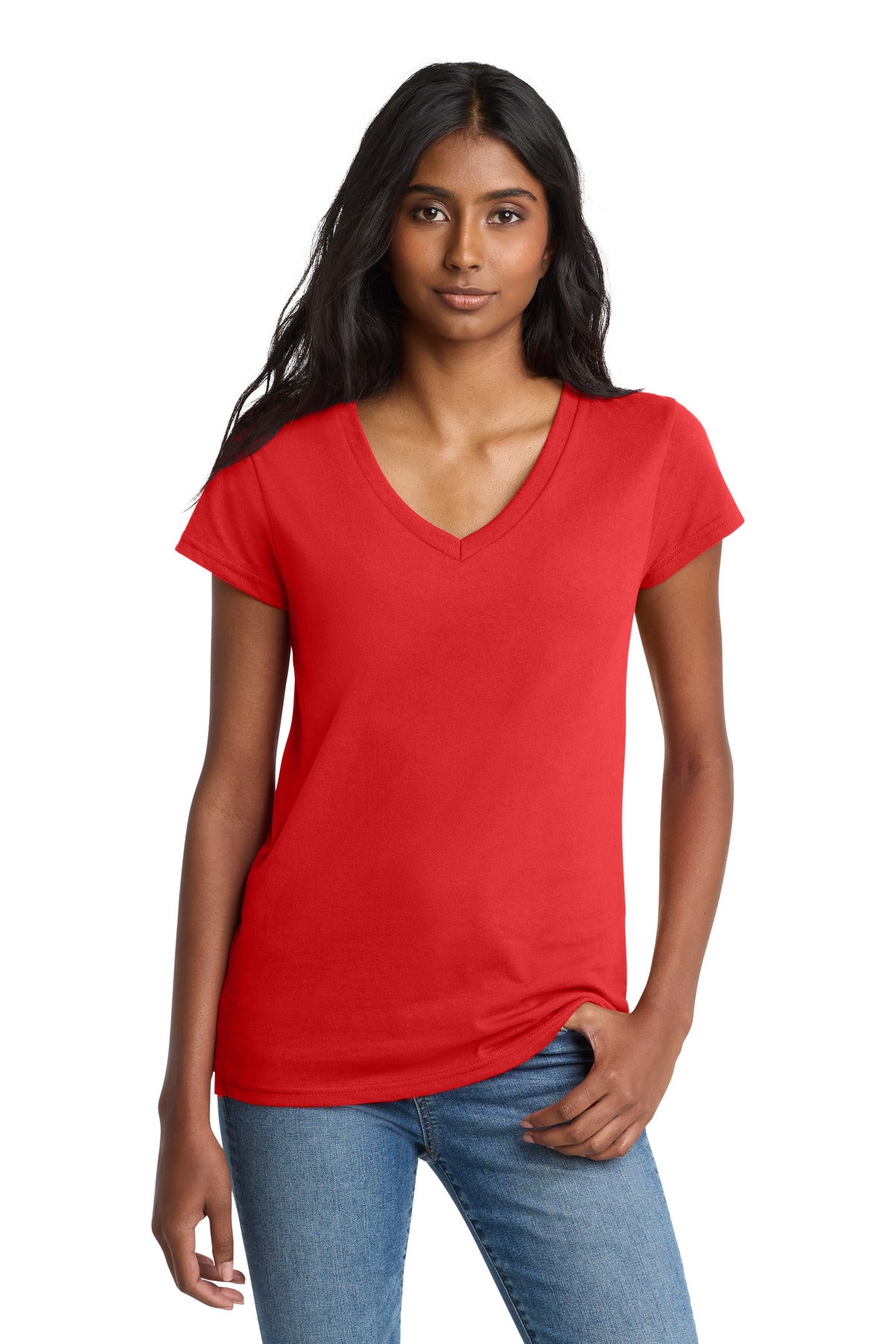 District ® Women's Re-Tee ™ V-Neck DT8001