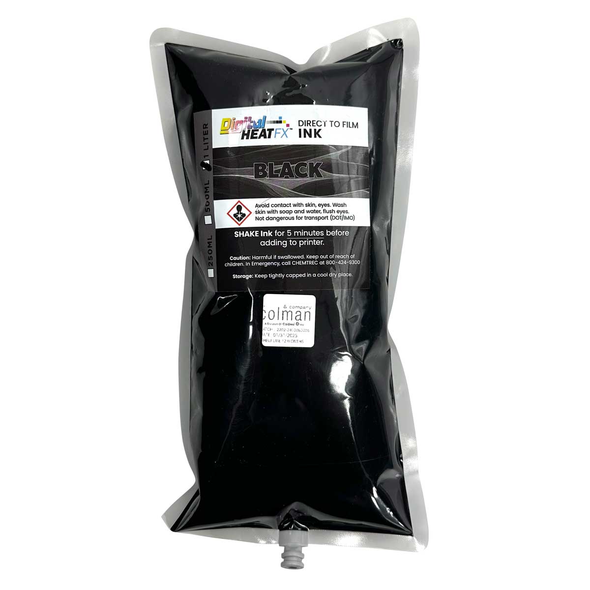 DTF Black Ink - 1000ml Bag