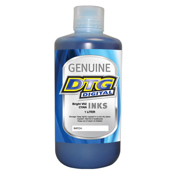 DTG Bright CYAN V02 Liter