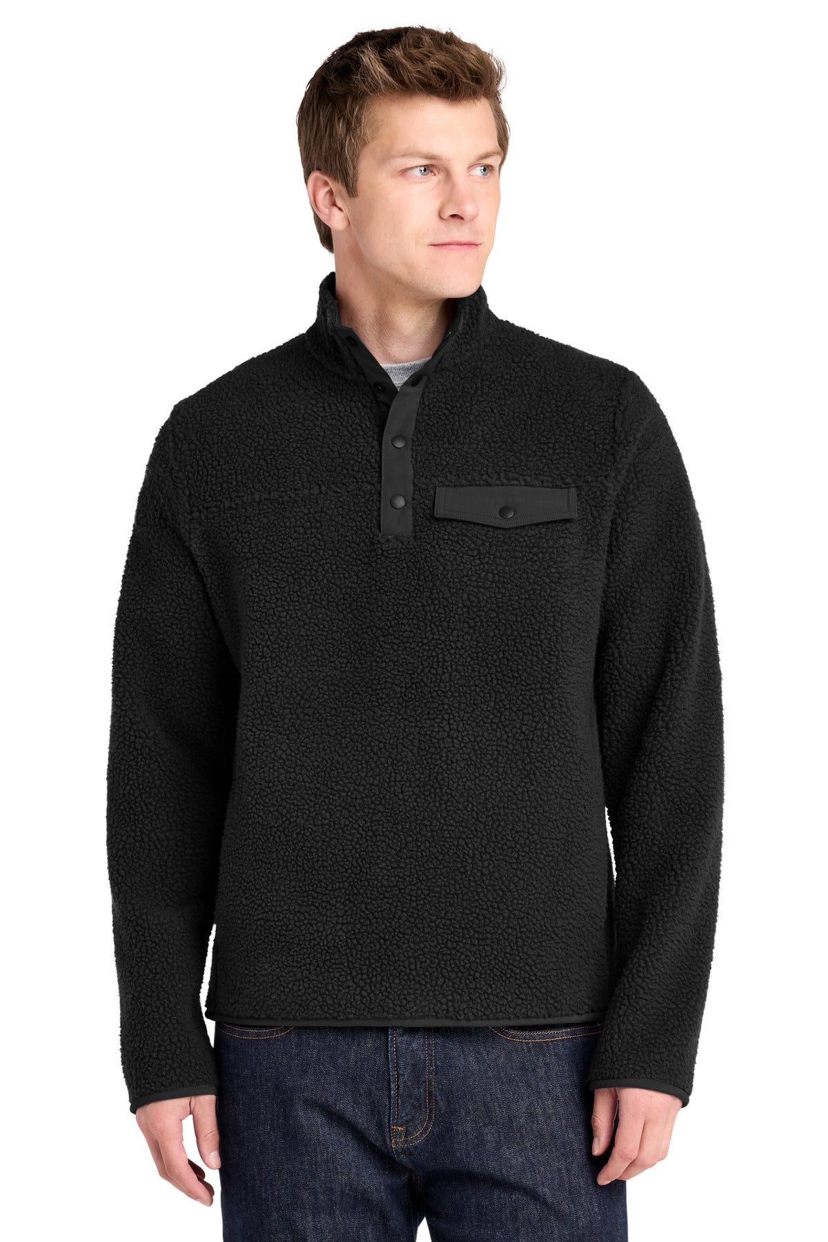 Port Authority ® Camp Fleece Snap Pullover F140