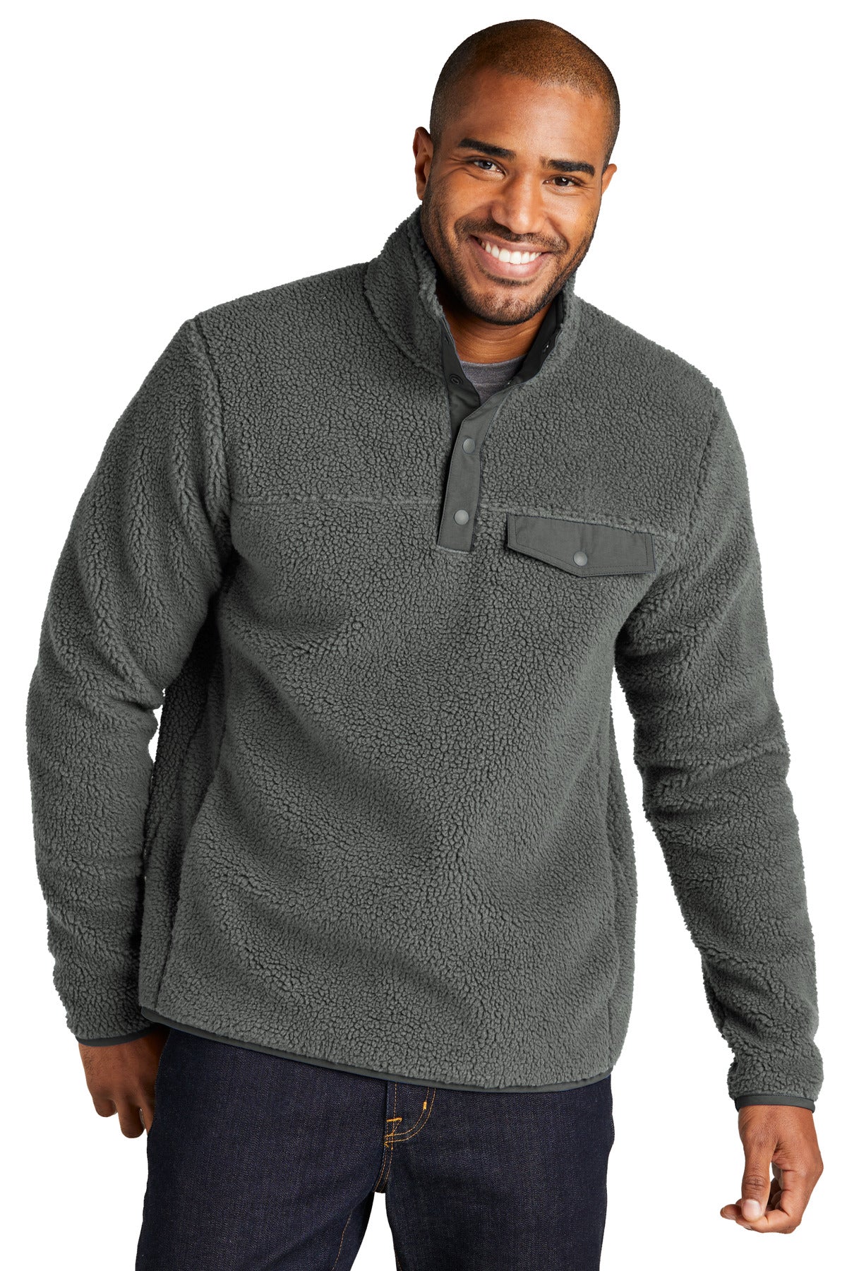 Port Authority ® Camp Fleece Snap Pullover F140