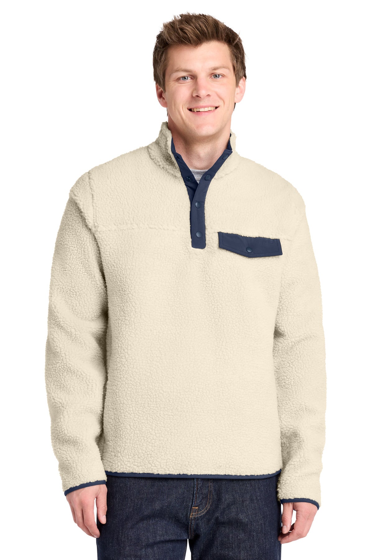 Port Authority ® Camp Fleece Snap Pullover F140
