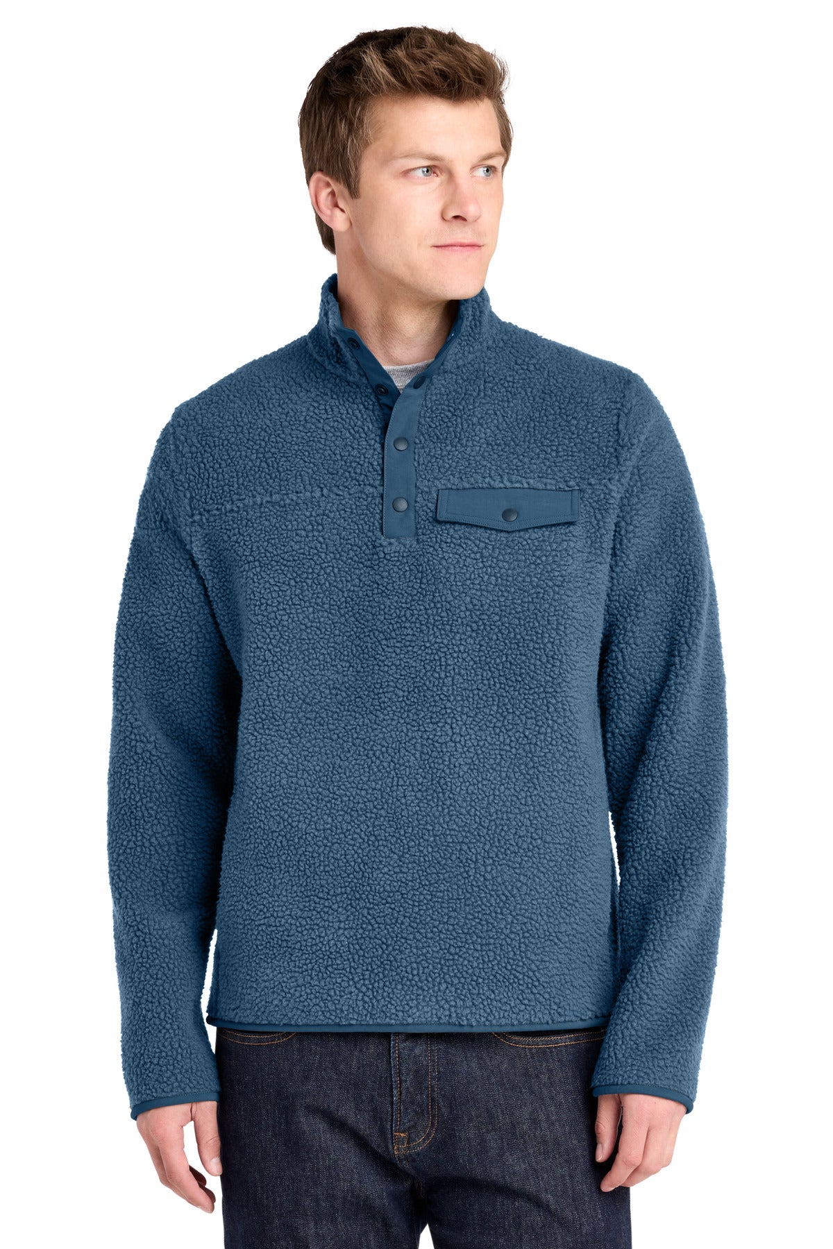 Port Authority ® Camp Fleece Snap Pullover F140